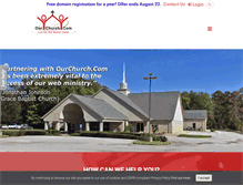 Tablet Screenshot of ourchurch.com